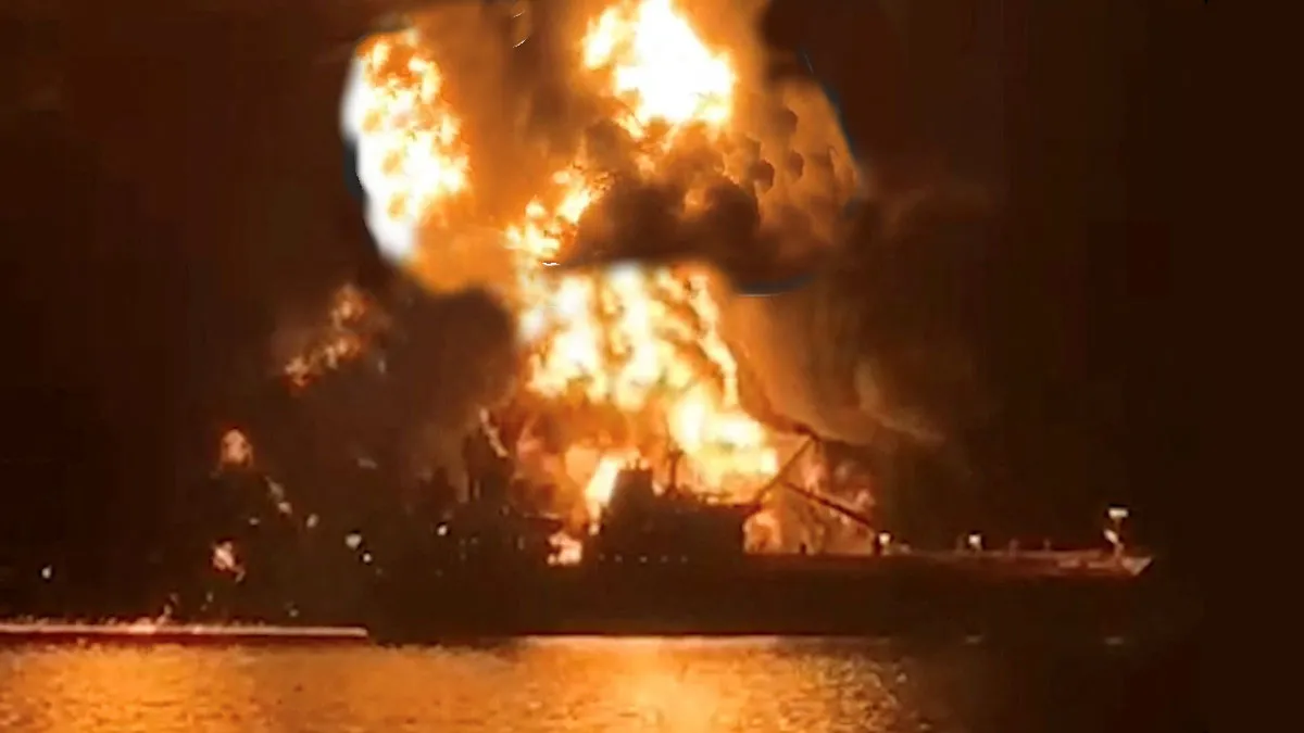 Irán controla y contraataca buques petroleros estranjeros en el Estrecho de Ormuz. 