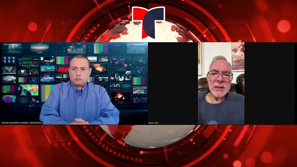 Javier Maza en Telediario. 