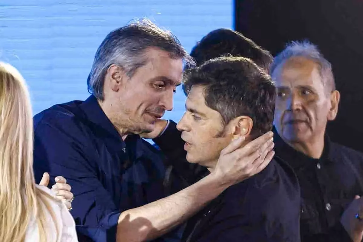 Máximo Carlos Kirchner y Axel Kicillof.
