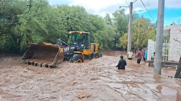 Lluvias y tormentas en Catamarca.