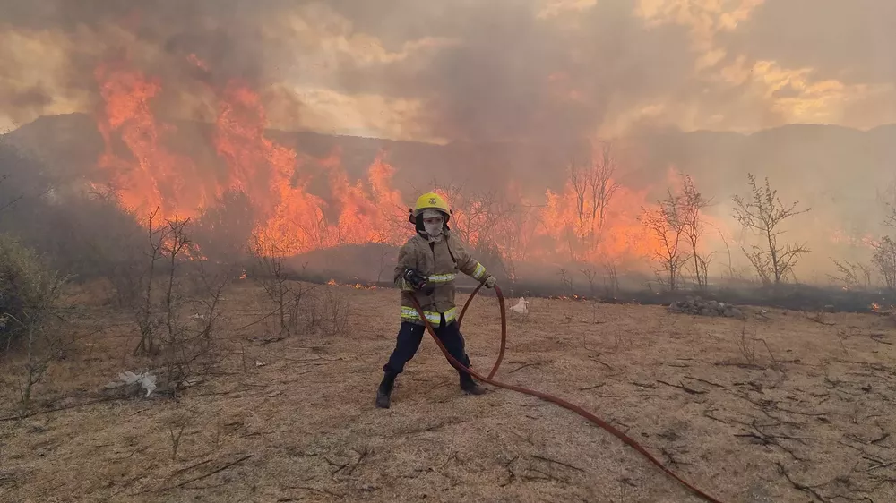 Bomberos Voluntarios de Santa María.
