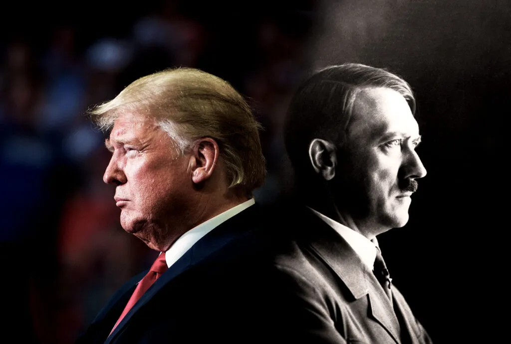 Donald John Trump / Adolf Hitler.