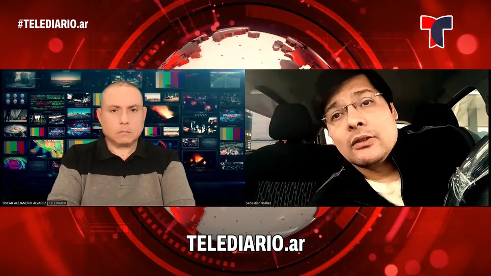 Sebastián Ibáñez en TELEDIARIO.