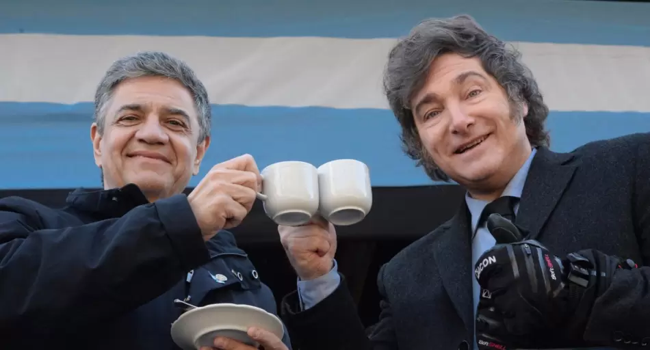 Jorge Macri y Javier Gerardo Milei.