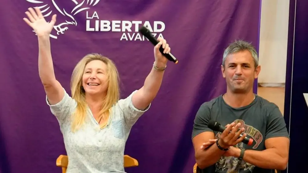 Karina Elizabeth Milei y Martín Alexis Menem.