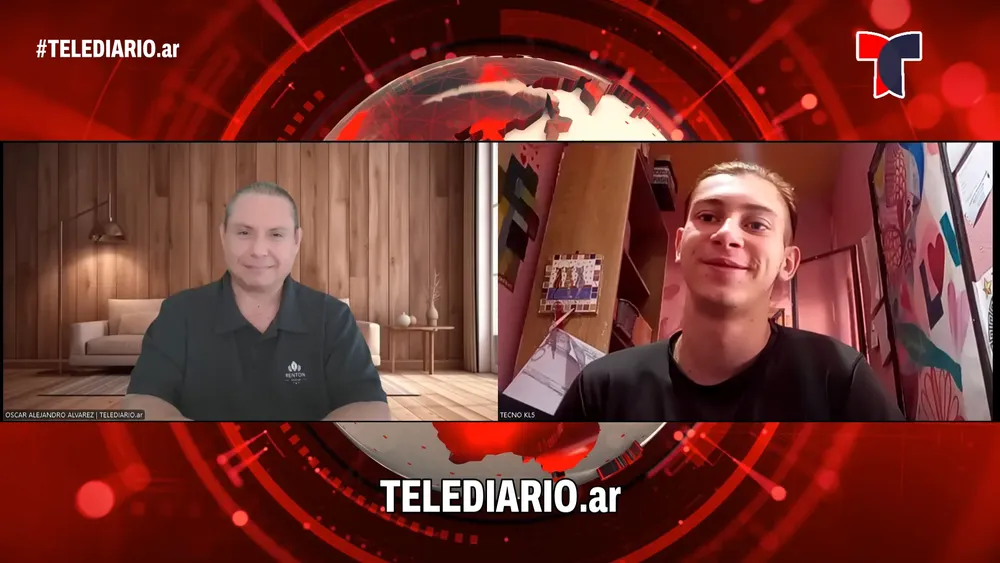 Pedro Valentín Olmos en TELEDIARIO.