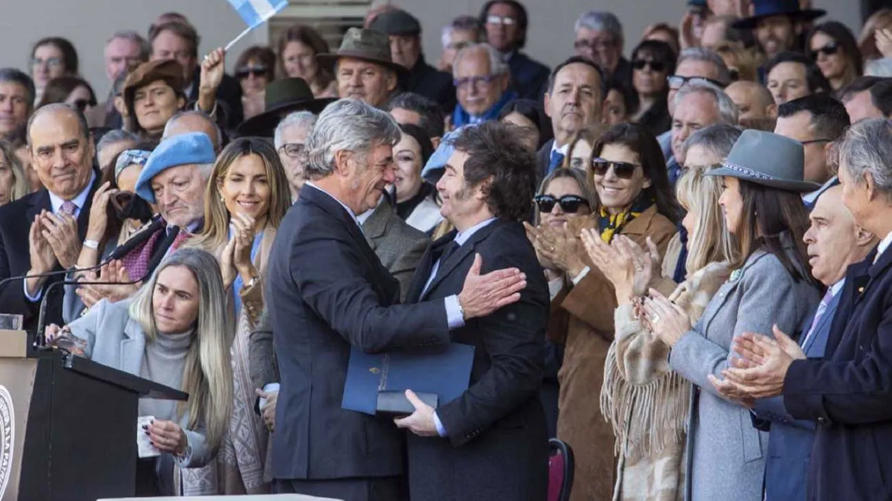 Javier Gerardo Milei y Nicolás Pino. 