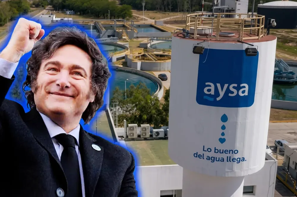 Javier Gerardo Milei / AYSA.