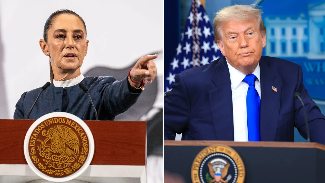 Claudia Sheinbaum Pardo / Donald John Trump.