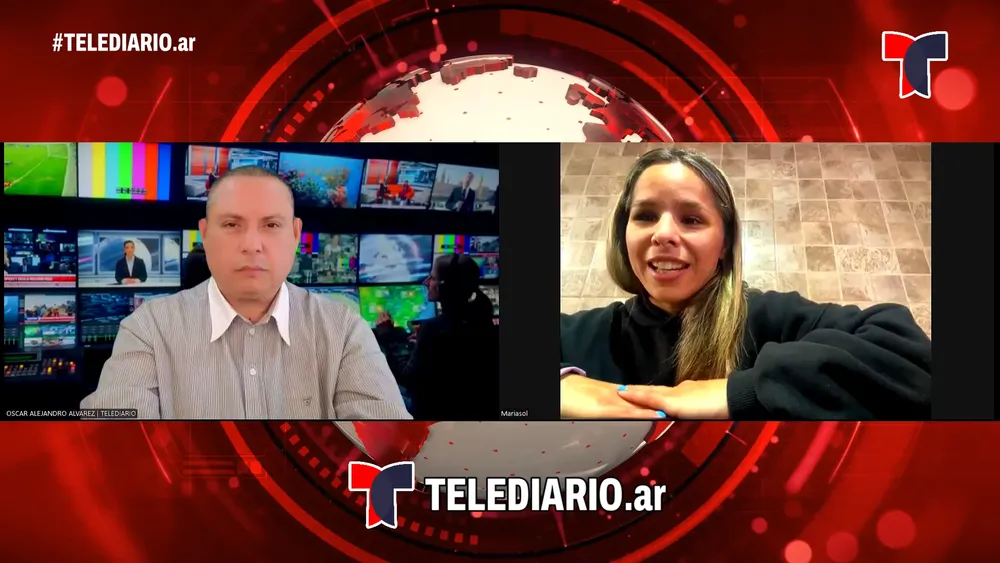 María Sol “La Picante” Baumstarh en TELEDIARIO.