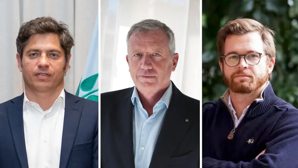 Axel Kicillof / Emilio Monzó /Nicolás María Massot.