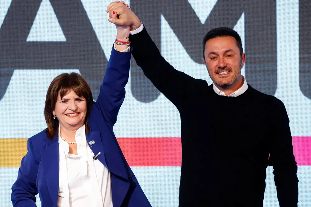  Patricia Bullrich y Luis Alfonso Petri.
