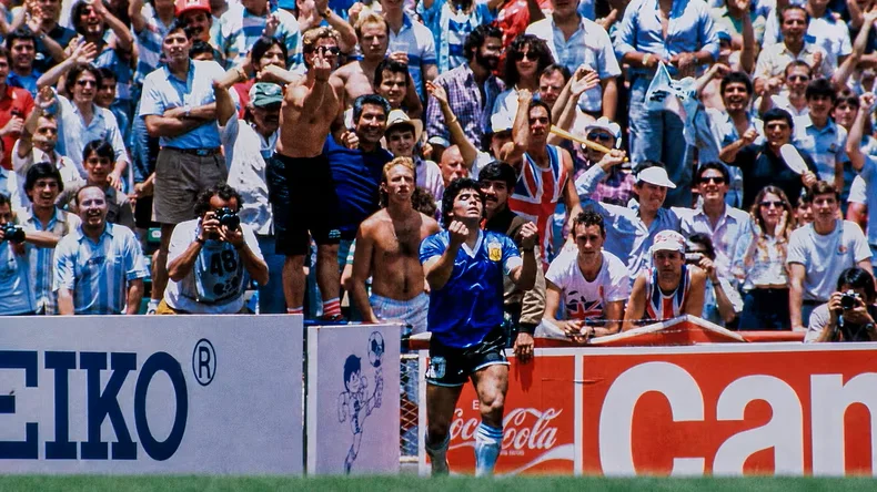 Diego Armando Maradona. 