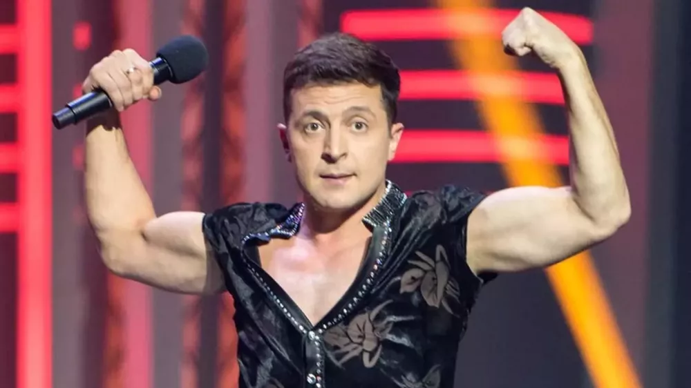 Volodímir Oleksándrovych Zelenski.