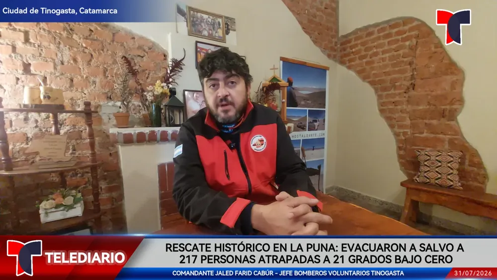 Jaled Farid Cabúr en TELEDIARIO Argentina.