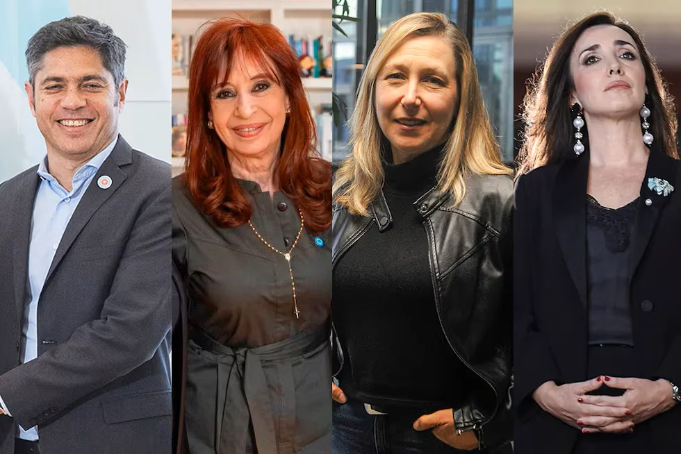 Axel Kicillof / Cristina Elisabet Fernández de Kirchner / Myriam Teresa Bregman / Victoria Eugenia Villarruel. 