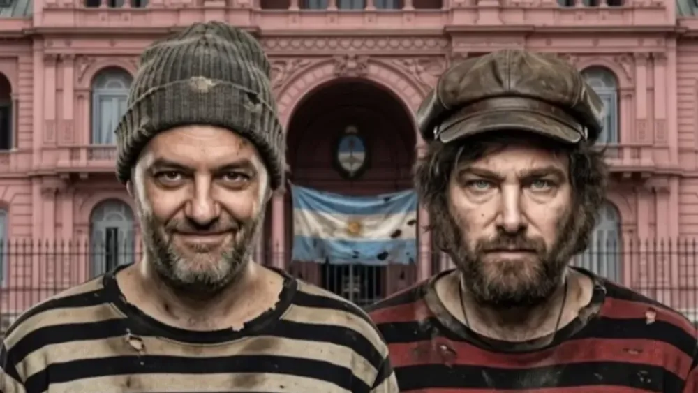 Manuel Adorni / Javier Gerardo Milei.