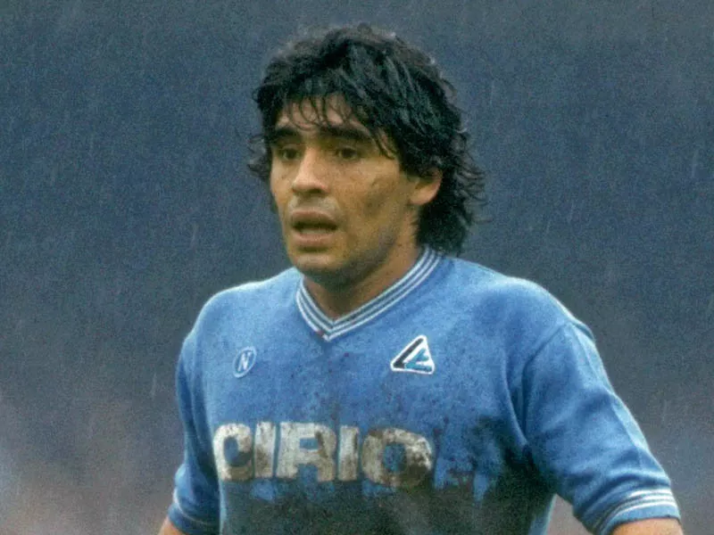 Diego Armando Maradona de 1991.