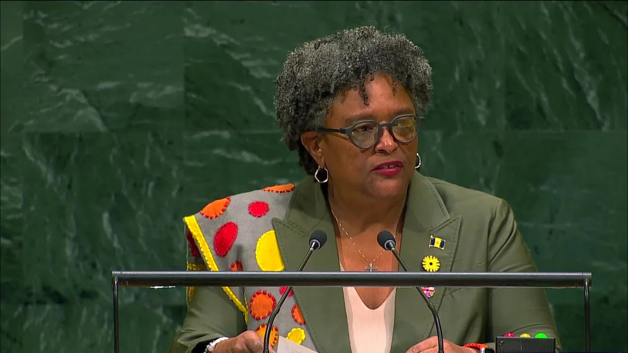 Mia Amor Mottley.