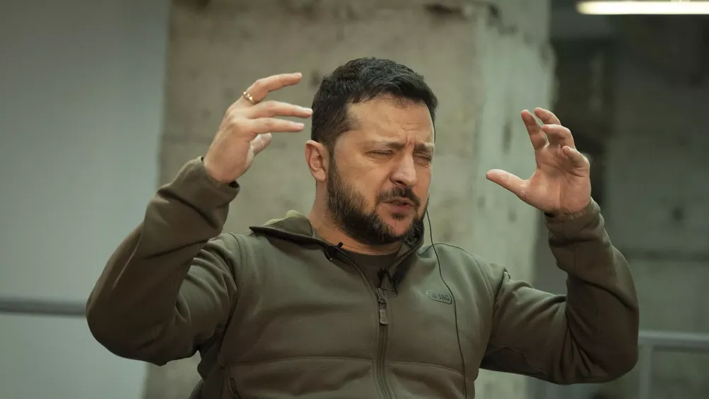 Volodímir Oleksándrovych Zelenski​.