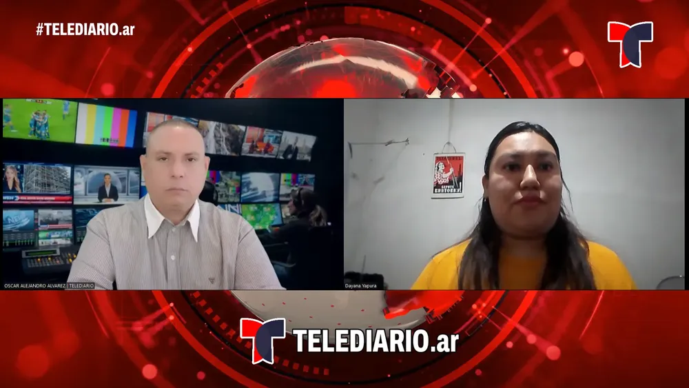 Dayana Abigail Yapura en TELEDIARIO.